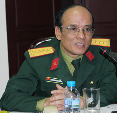 Đại tá, PGS TS Nguyễn Mạnh Hưởng. Nguồn: báo QĐND