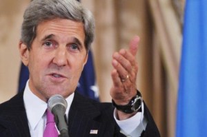 Chuyến thăm Việt Nam của Ngoại trưởng Hoa Kỳ John Kerry trở thành tâm điểm chống phá của Kha Long và Đại Công Báo. Ảnh: 24 India News.