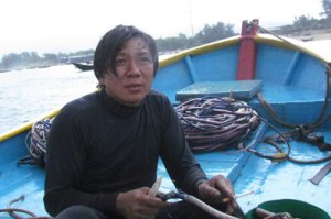 Ngư dân Nguyễn Xuân Thành. Ảnh: internet