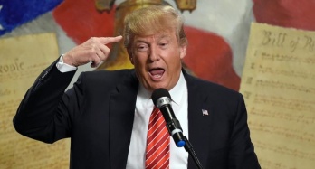 TT Donald Trump. Ảnh: AFP Photo/Timothy A. Clary